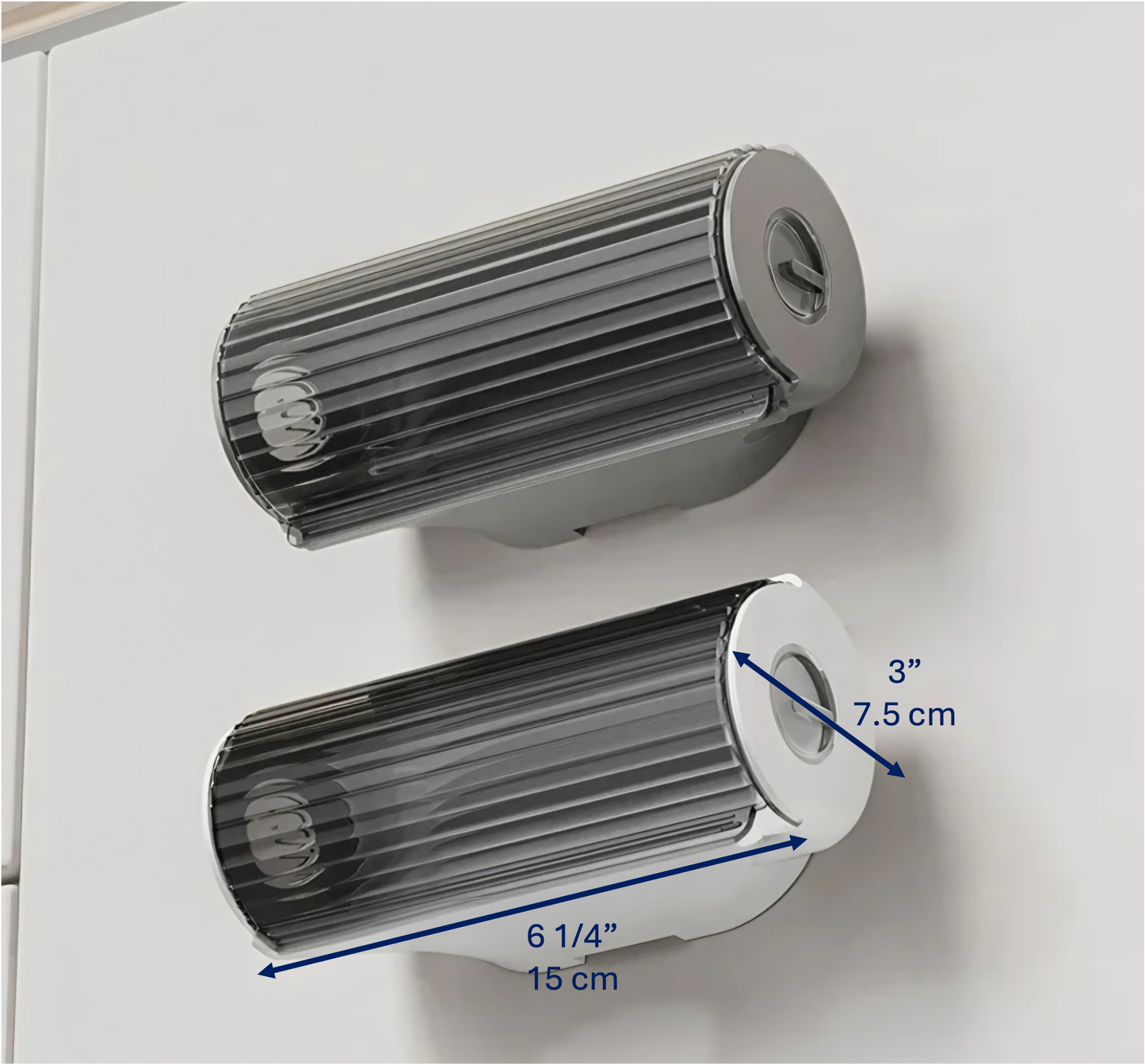 Available in grey and white