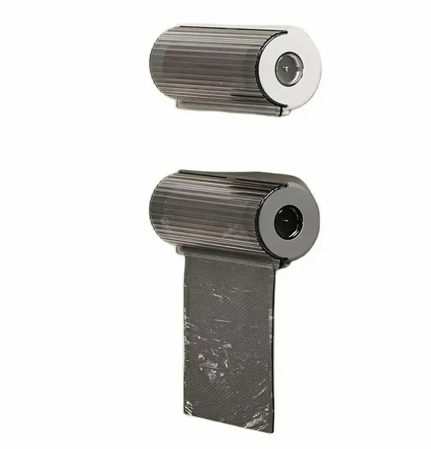 QuickChange in-bin bag dispenser feeding trash bag