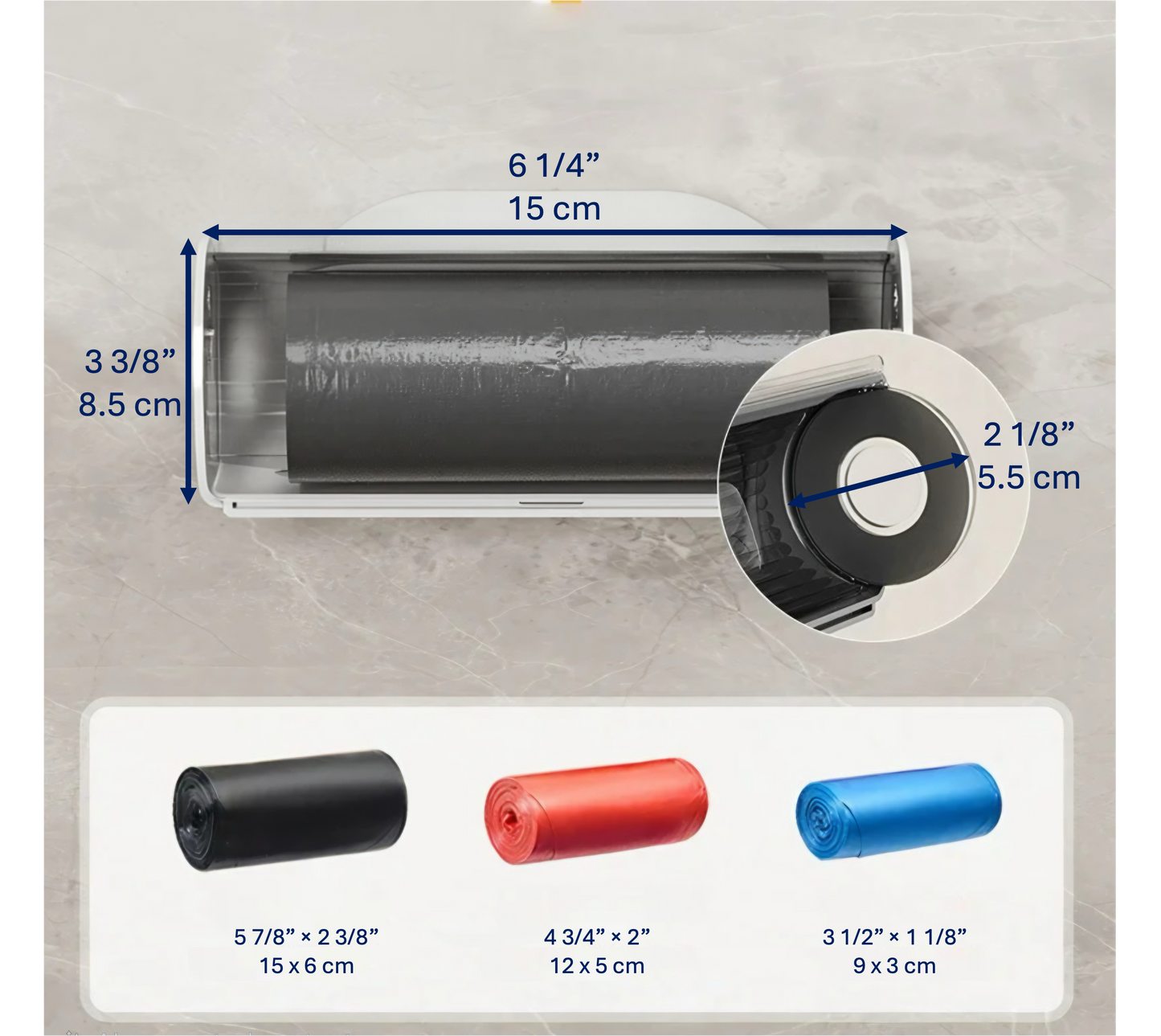 Product dimensions and specifications